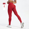 Pantalon de sport et de Fitness pour femmes, sans couture, rehausseur de hanches, taille haute, pantalon de Yoga