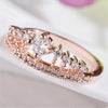 Bague couronne micro-sertie