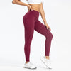 Pantalon de Yoga de sport d&#39;entraînement taille haute avec poche coupe ajustée pour femmes