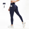 Pantalon de Yoga de sport d&#39;entraînement taille haute avec poche coupe ajustée pour femmes