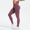 Pantalon de sport et de Fitness pour femmes, sans couture, rehausseur de hanches, taille haute, pantalon de Yoga